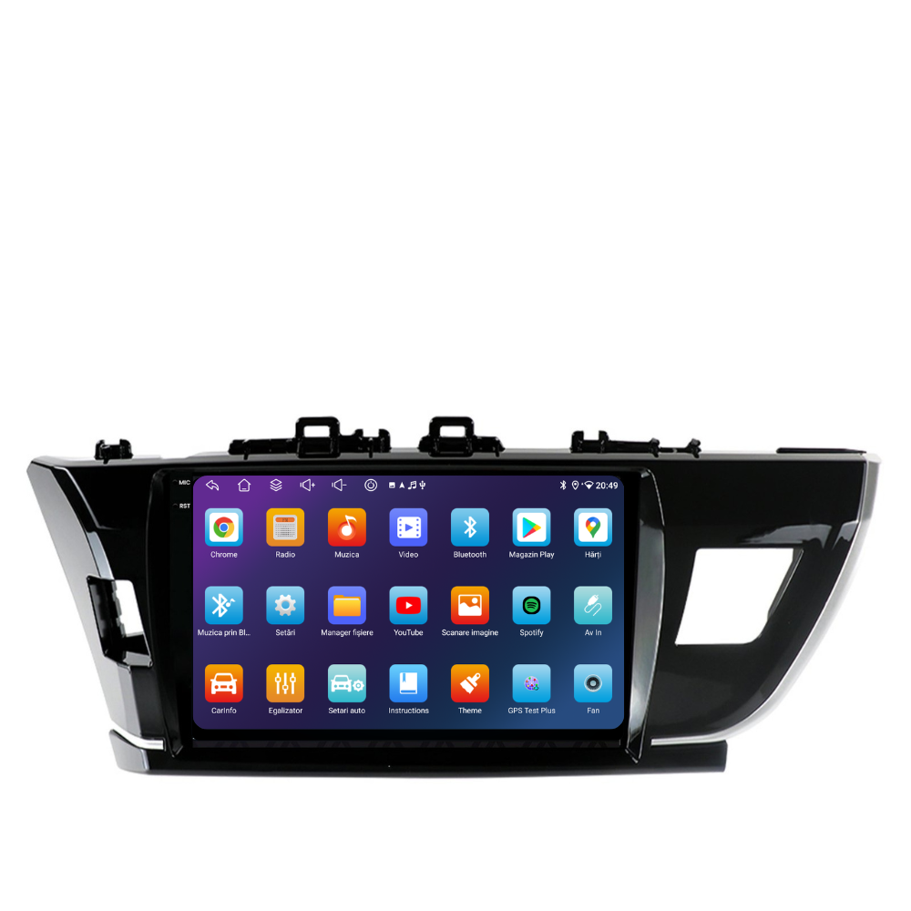 Navigatie Toyota Corolla (2013-2017), Ecran 10 inch, 6GB RAM 128GB, 8-core [4]