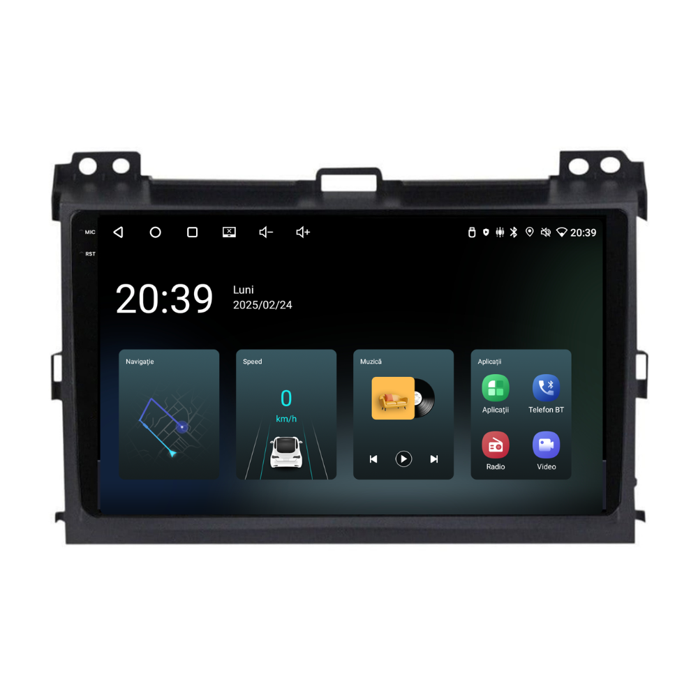 Navigatie Toyota Land Cruiser prado J120 (2004-2009), Ecran 9 inch, 4GB RAM 64GB, 4-core [4]