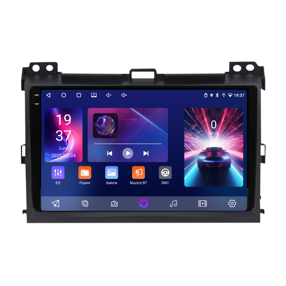 Navigatie Toyota Land Cruiser prado J120 (2004-2009), Ecran 9 inch, 4GB RAM 64GB, 4-core [2]