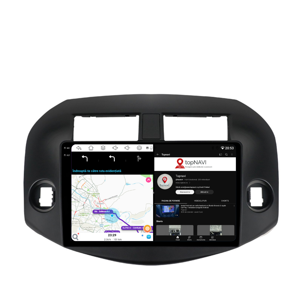 Navigatie Toyota RAV4 (2005-2012), Ecran 10 inch, 6GB RAM 128GB, 8-core [5]
