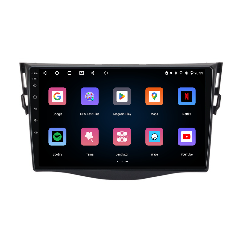 Navigatie Toyota RAV4 (2005-2012), Ecran 9 inch, 4GB RAM 64GB, 8-core [2]