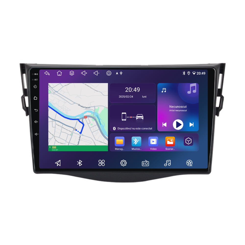 Navigatie Toyota RAV4 (2005-2012), Ecran 9 inch, 6GB RAM 128GB, 8-core [1]