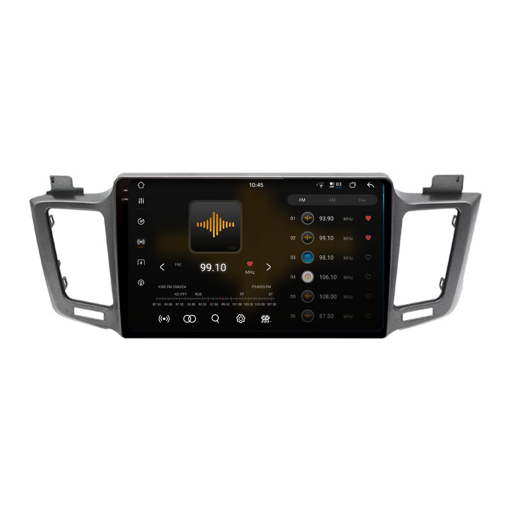 Navigatie Toyota RAV4 (2012-2018), Ecran 10 inch 2K, 12GB RAM 256GB, 8-core [3]
