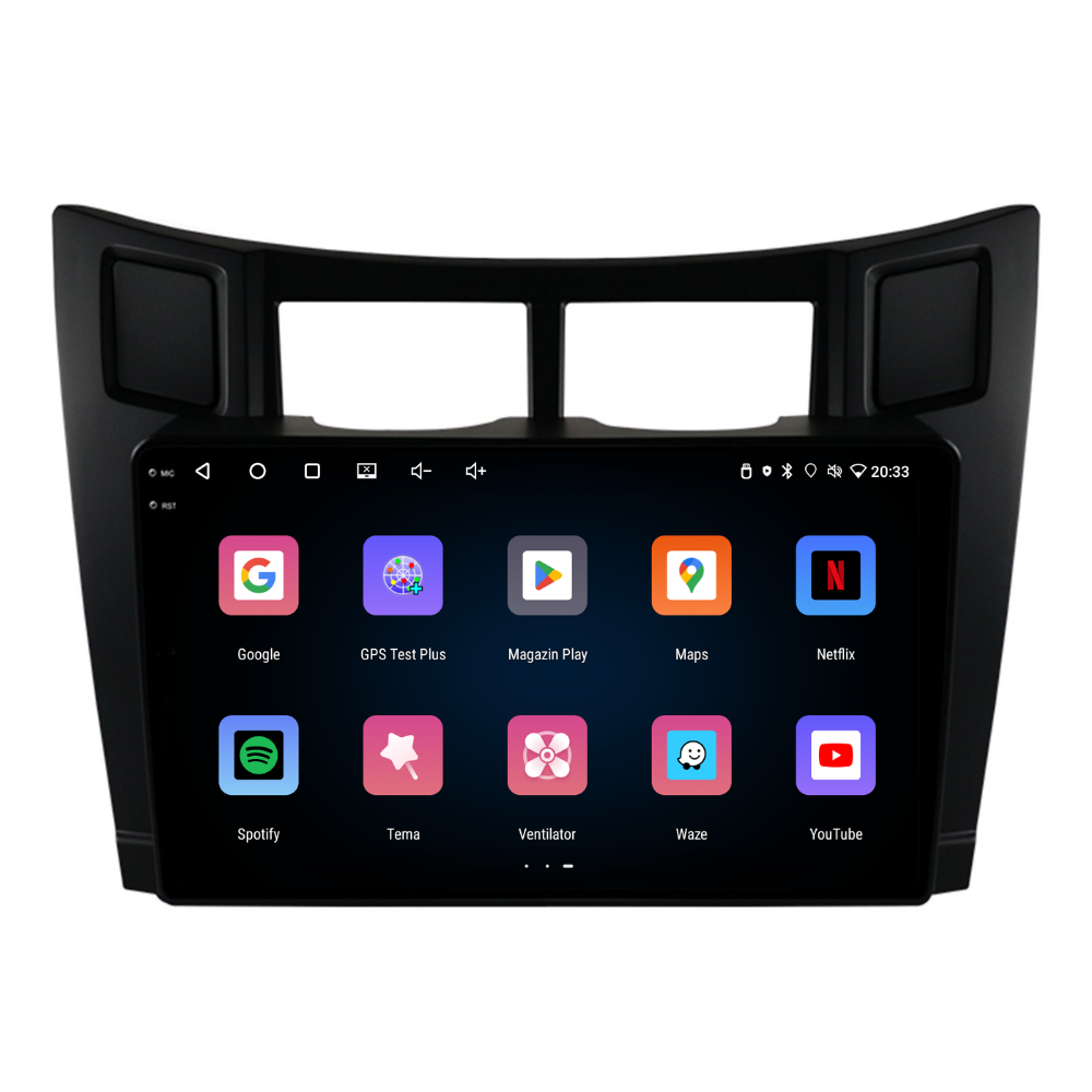 Navigatie Toyota Yaris (2005-2012), Ecran 9 inch, 4GB RAM 64GB, 4-core [3]