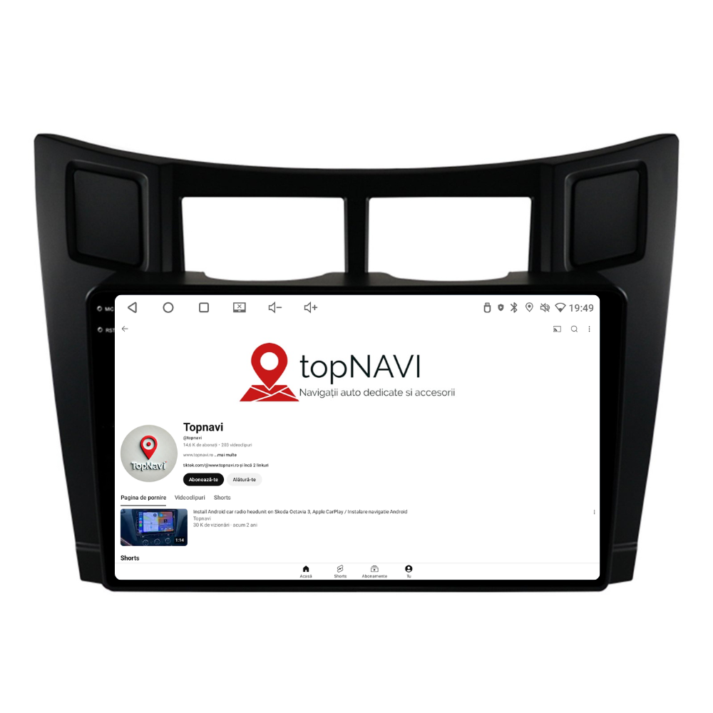 Navigatie Toyota Yaris (2005-2012), Ecran 9 inch, 6GB RAM 128GB, 8-core [3]