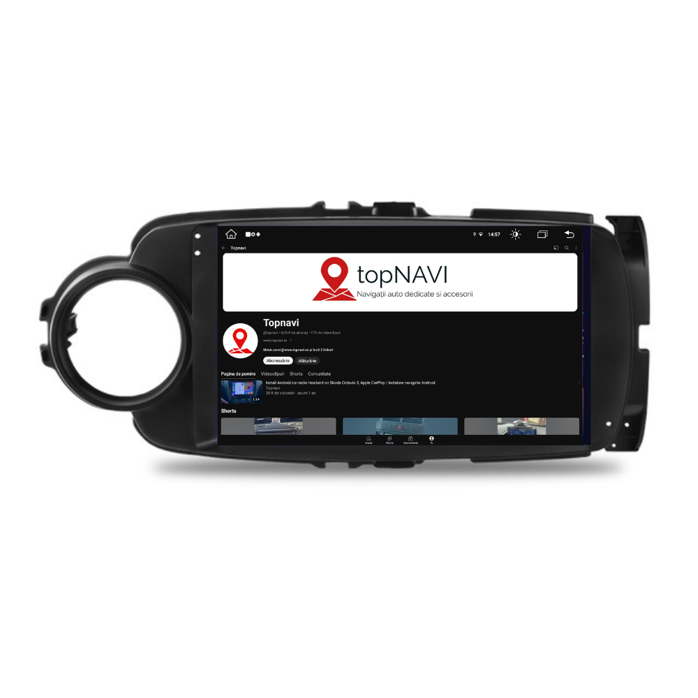 Navigatie Toyota Yaris (2012-2017), Ecran 9 inch, 1GB 32GB [2]