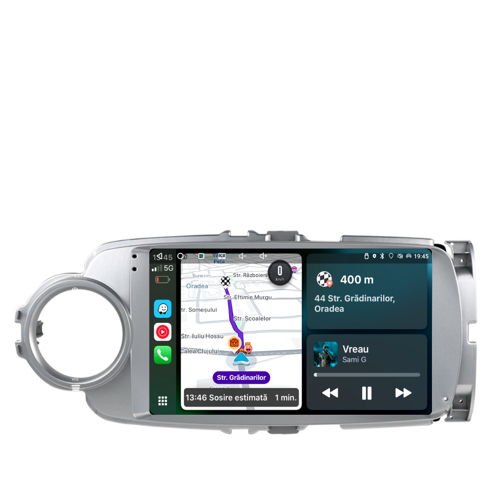Navigatie Toyota Yaris (2012-2017), Ecran 9 inch, 6GB RAM 128GB, 8-core [2]
