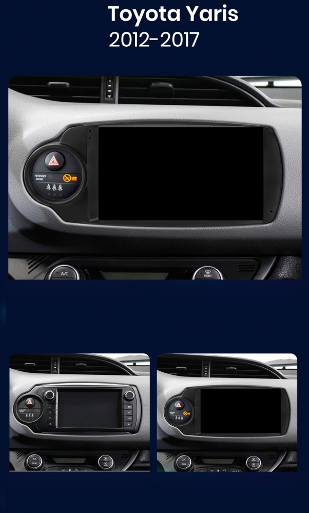 Navigatie Toyota Yaris (2012-2017), Ecran 9 inch, 8GB RAM 256GB, 8-core [8]