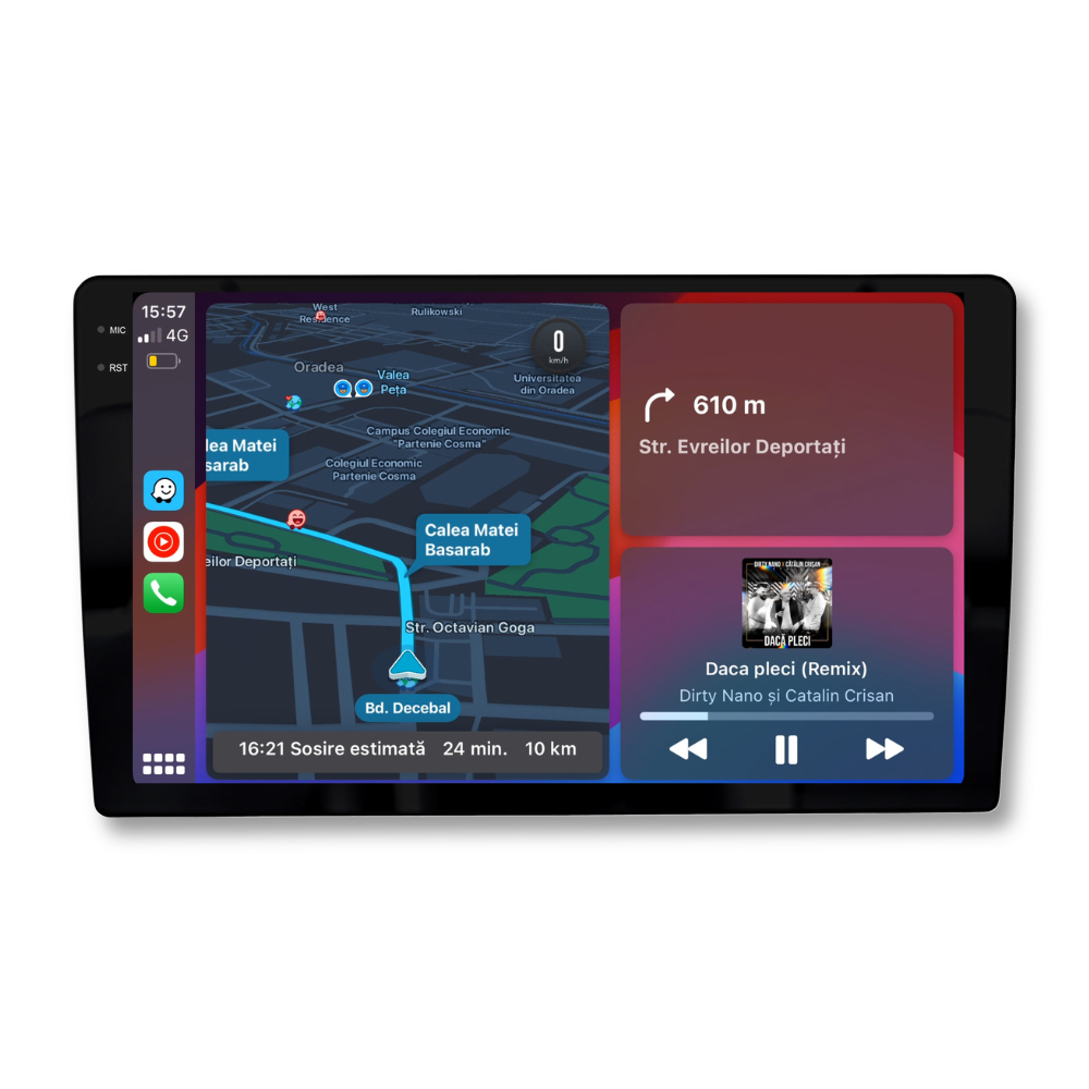 Navigatie Hyundai ix35, Hyundai Tucson 2009-2015, Android 13,Ecran 2K, 4GB RAM 64GB, Octa Core, carplay /android auto [5]