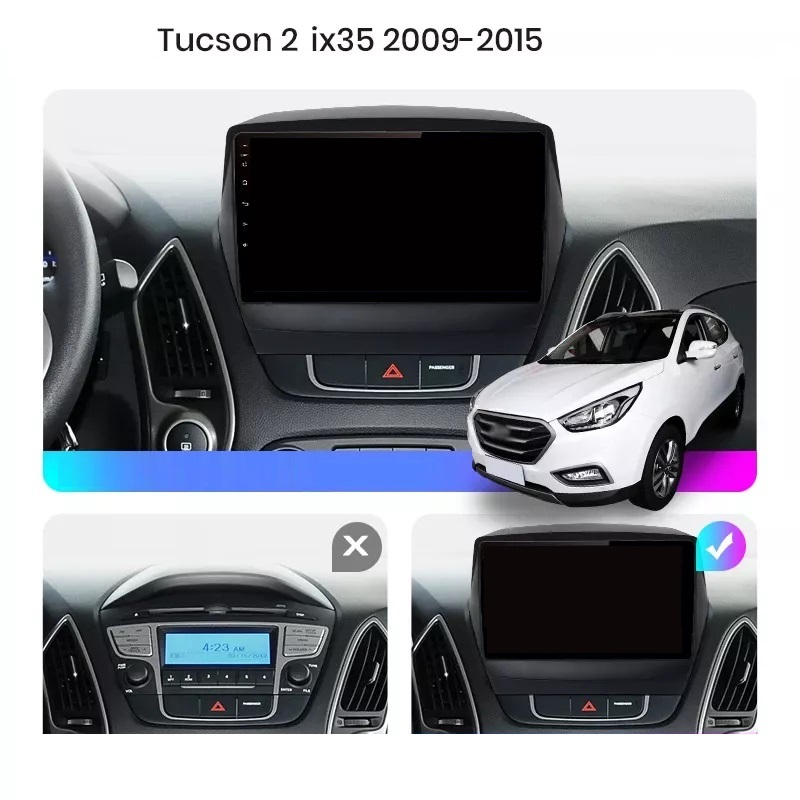 Navigatie Hyundai ix35 (2009-2015), Ecran 2K 9 inch, 8GB RAM 256GB, 8-core [3]