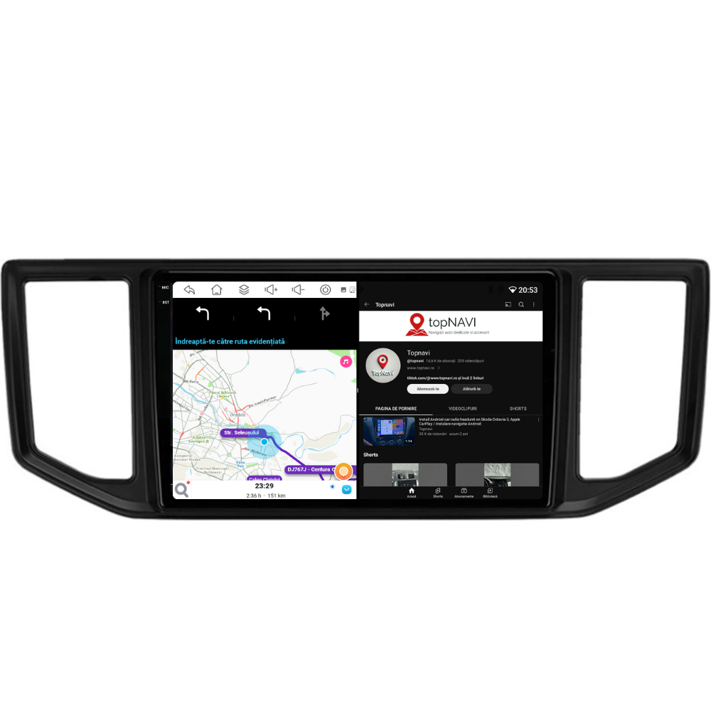 Navigatie Volkswagen Crafter (2017-2021), Android, Ecran 10 inch, 6GB RAM 128GB [4]