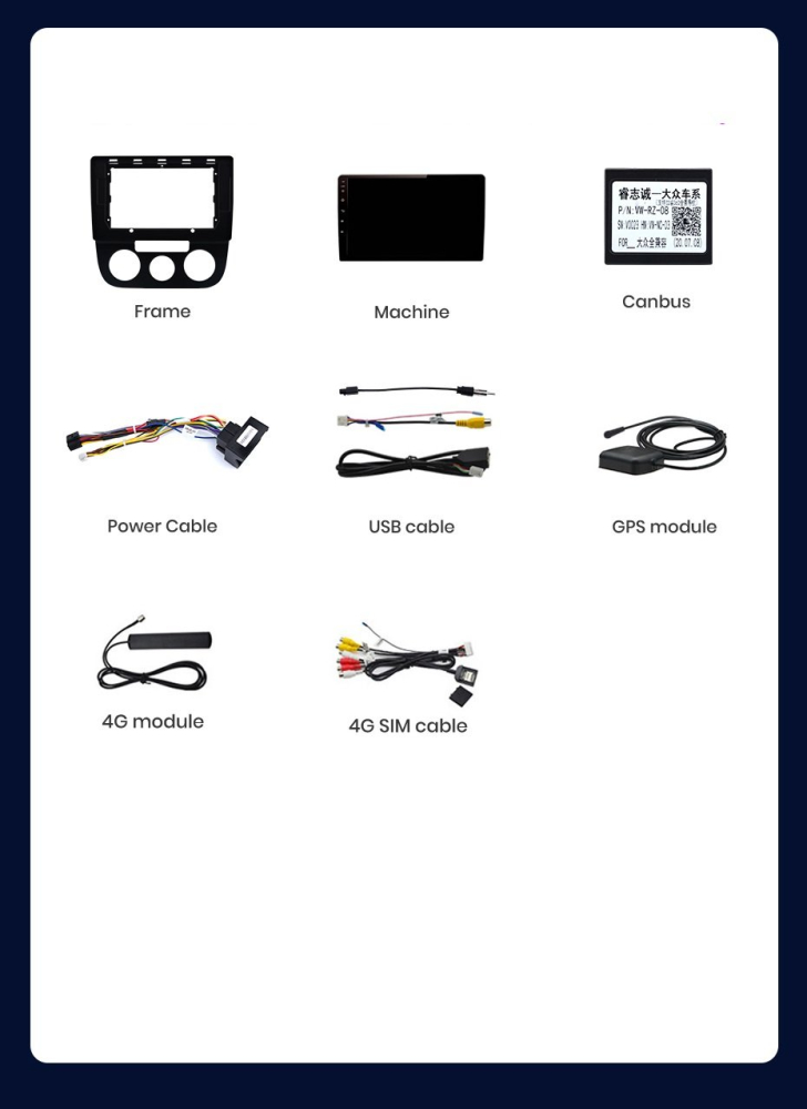 Navigatie Volkswagen Golf 5 (2004-2009), Android, Ecran 2K, 8GB RAM 256GB, 8-core [8]
