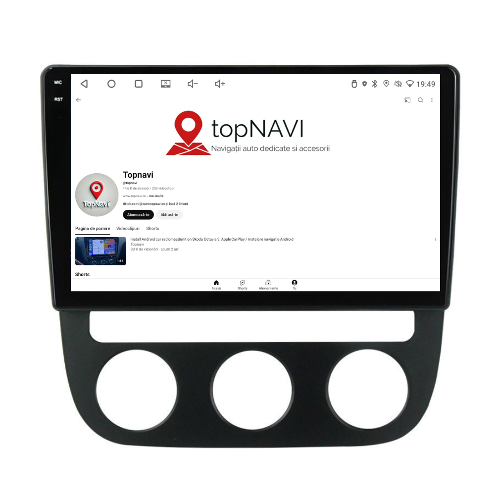 Navigatie VW Golf 5 (2004-2020), Android, Ecran 10 inch, 6GB RAM 128GB [5]