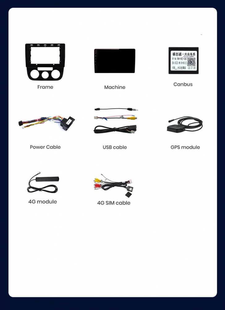 Navigatie Volkswagen Golf 5(2004-2009), Android, Ecran 10 inch, 8GB RAM 256GB [9]