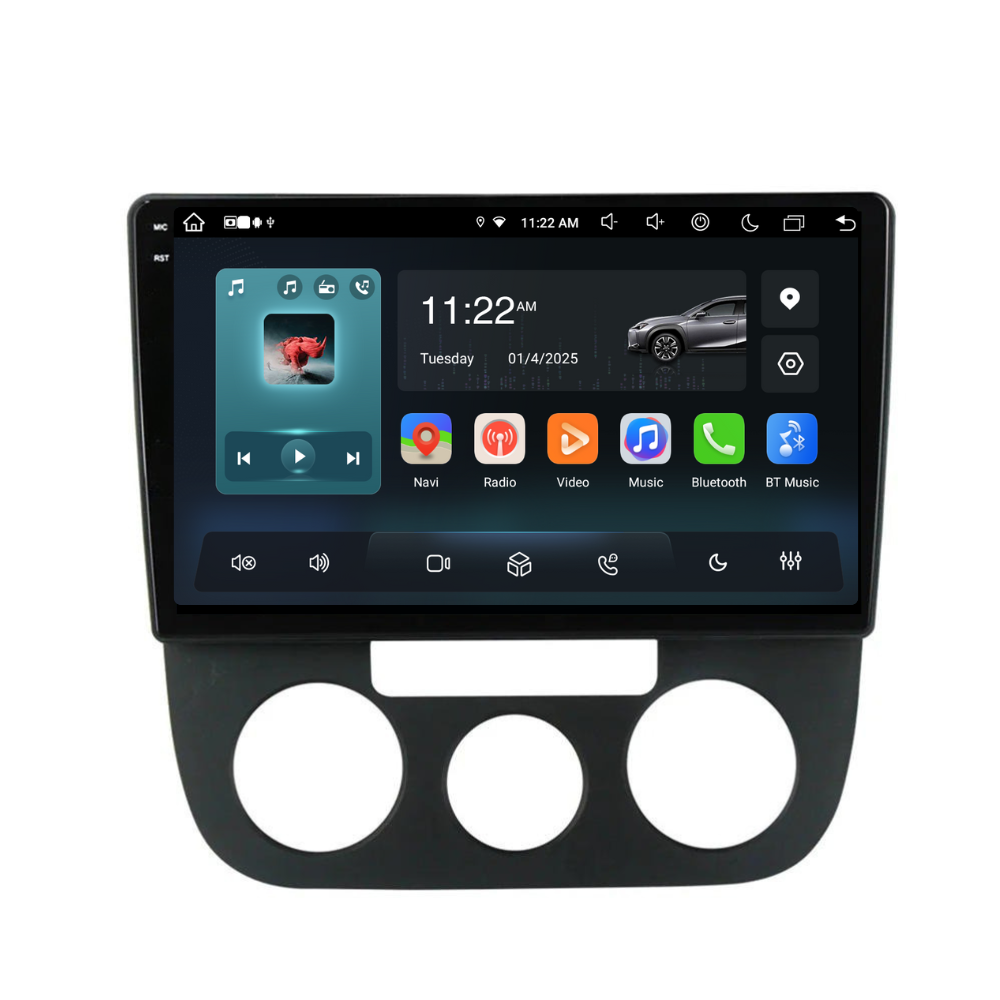 Navigatie Volkswagen Golf 5(2004-2009), Android, Ecran 10 inch, 8GB RAM 256GB [5]