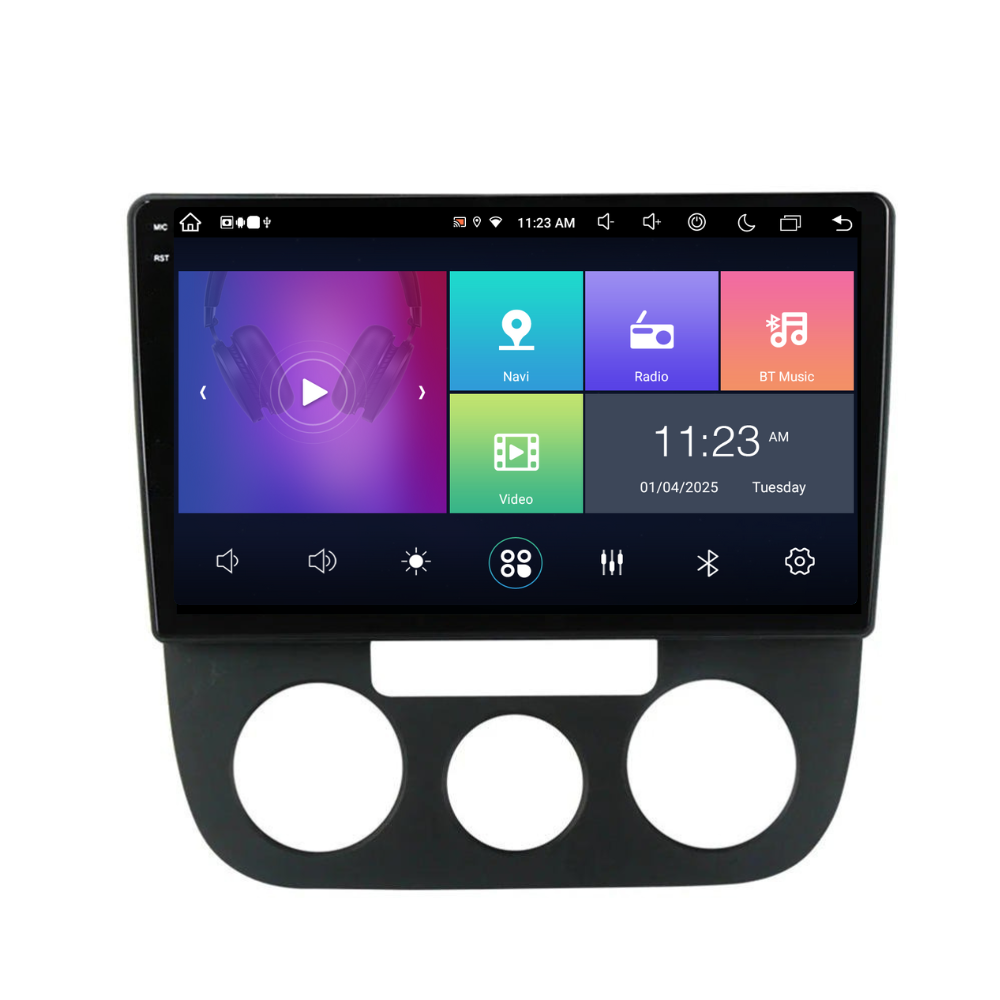 Navigatie Volkswagen Golf 5(2004-2009), Android, Ecran 10 inch, 8GB RAM 256GB [3]