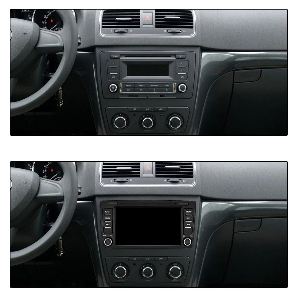 Navigatie Skoda Octavia 2 (2004-2013), 1GB RAM 16GB, 8 inch [5]