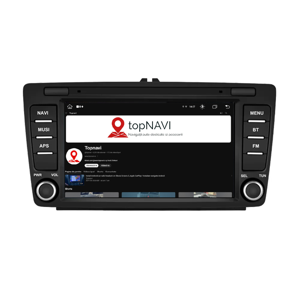 Navigatie Skoda Octavia 2 (2004-2013), 1GB RAM 16GB, 8 inch [2]
