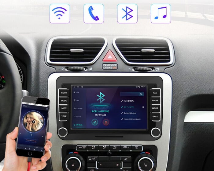 Navigatie VW Tiguan (2007 - 2016), Android, Ecran 7 inch, 1GB RAM 32GB [6]