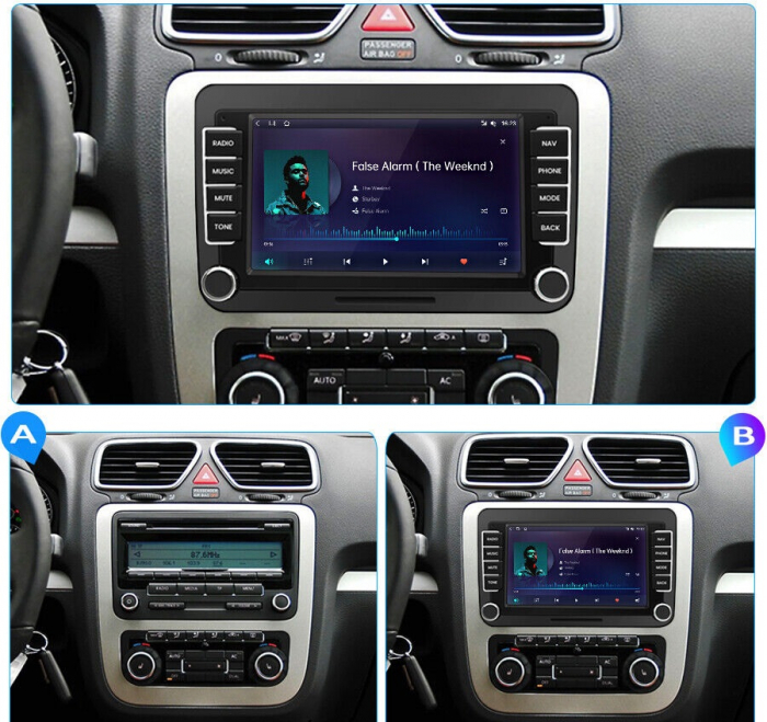 Navigatie Skoda Fabia (2007 - 2013), Android, Ecran 7 inch, 1GB RAM 32GB [5]