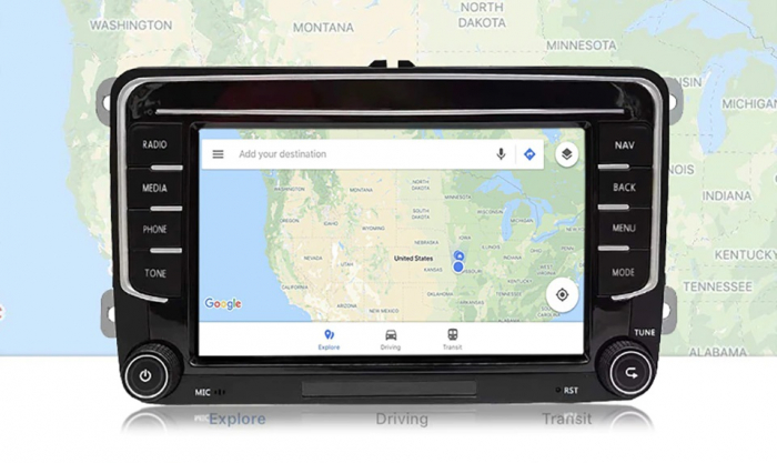 Navigatie VW Golf 5 (2003-2009), Android, Ecran 7 inch, 1GB RAM 32GB, crom [5]