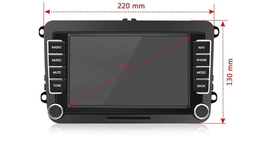 Navigatie Volkswagen Amarok (2011 - 2017), Android, Ecran 7 inch, 2GB RAM 32GB [9]