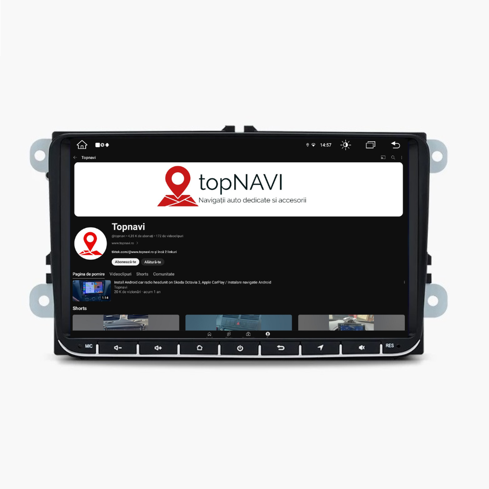 Navigatie VW Golf 6 (2008-2013), Android, Ecran 9 inch, 8GB RAM 128GB [2]