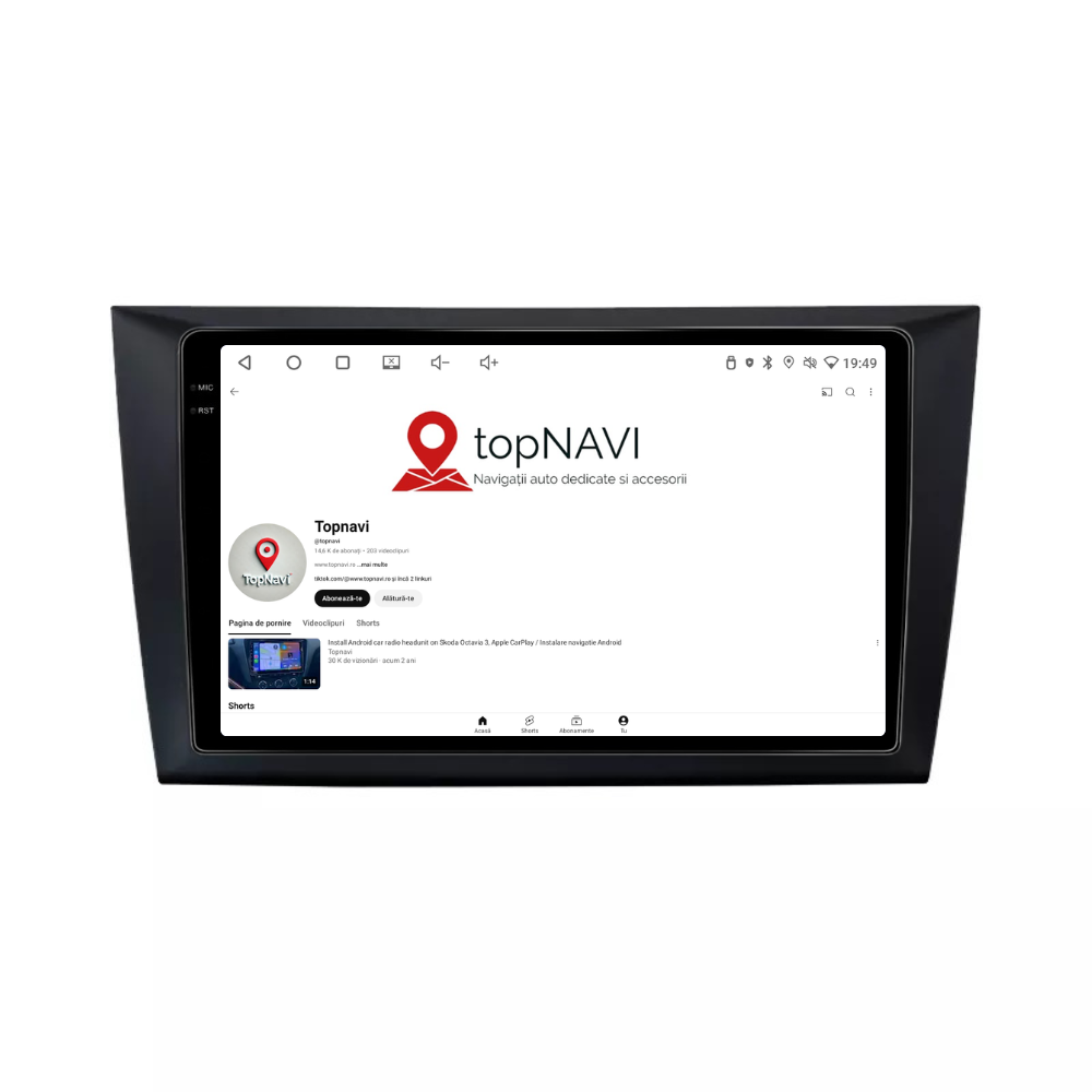 Navigatie Volkswagen Golf 6 (2009-2012), Android, Ecran 9 inch, 8GB RAM 256GB [7]