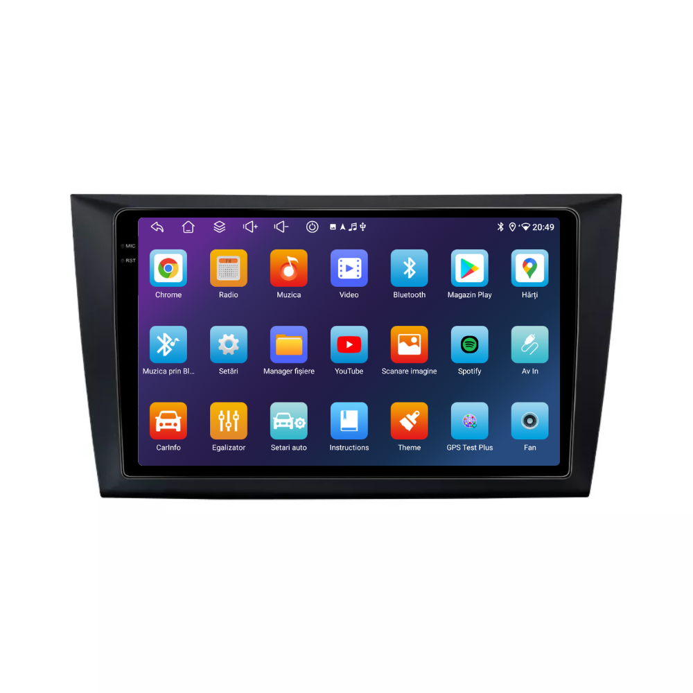 Navigatie Volkswagen Golf 6 (2009-2012), Android, Ecran 9 inch, 6GB RAM 128GB [2]