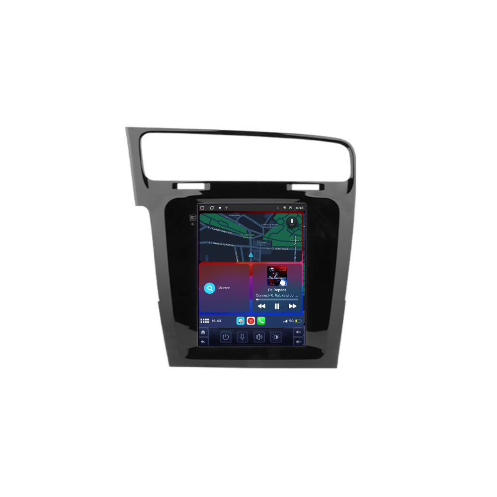 Navigatie Volkswagen Golf 7 (2014-2018),Ecran Tesla 9.7 inch,  Android, 2GB RAM 32GB [2]