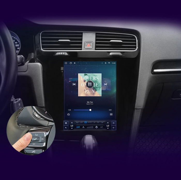 Navigatie Volkswagen Golf 7 (2014-2018),Ecran Tesla 9.7 inch,  Android, 2GB RAM 32GB [8]