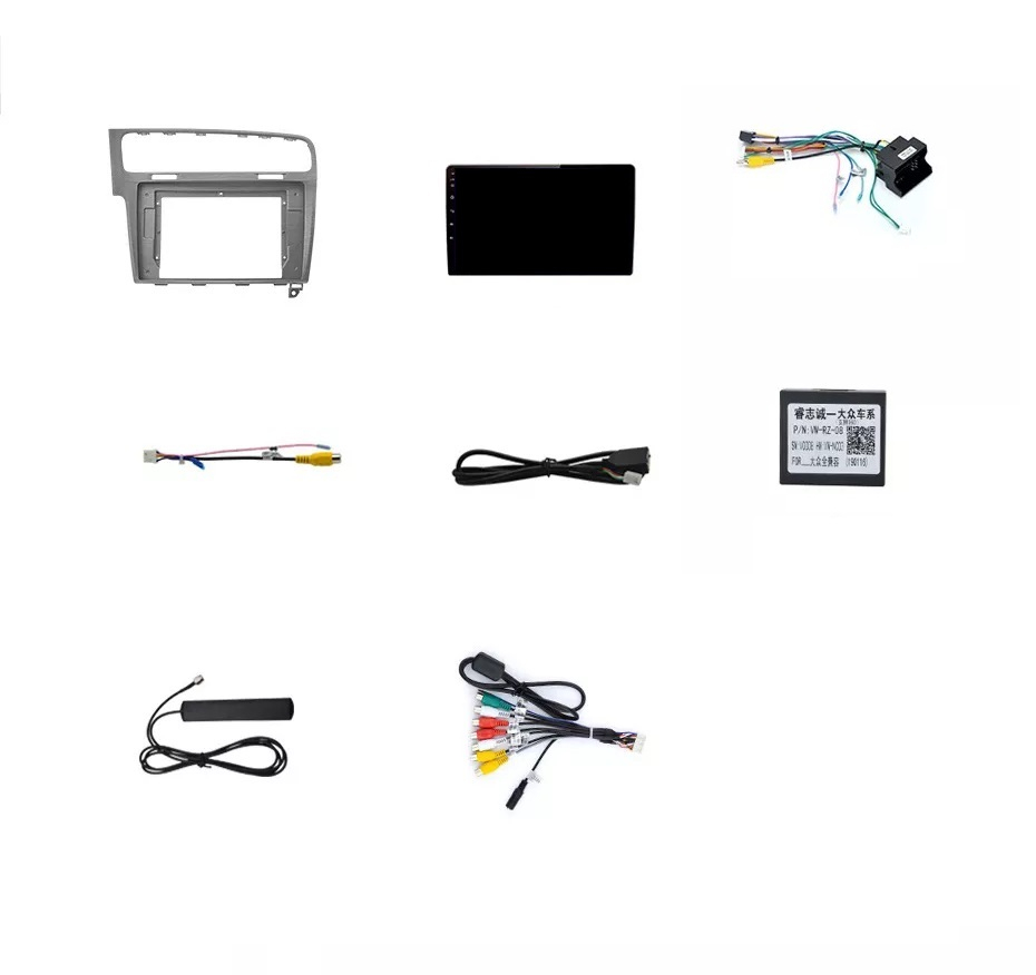 Navigatie Volkswagen Golf 7 (2012-2017), Android, Ecran 10 inch, 6GB RAM 128GB, gri [7]