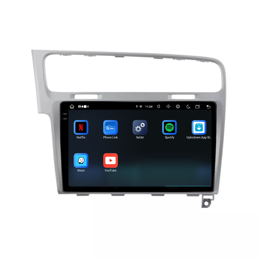 Navigatie Volkswagen Golf 7 (2012-2017), Android, Ecran 10 inch, 8GB RAM 256GB, silver [4]