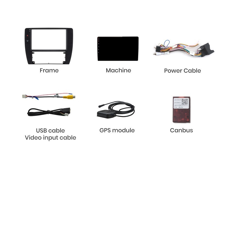 Navigatie VW passat B5 (2000-2005), Android, Ecran 9 inch, 4GB RAM 64GB, 4-core [8]