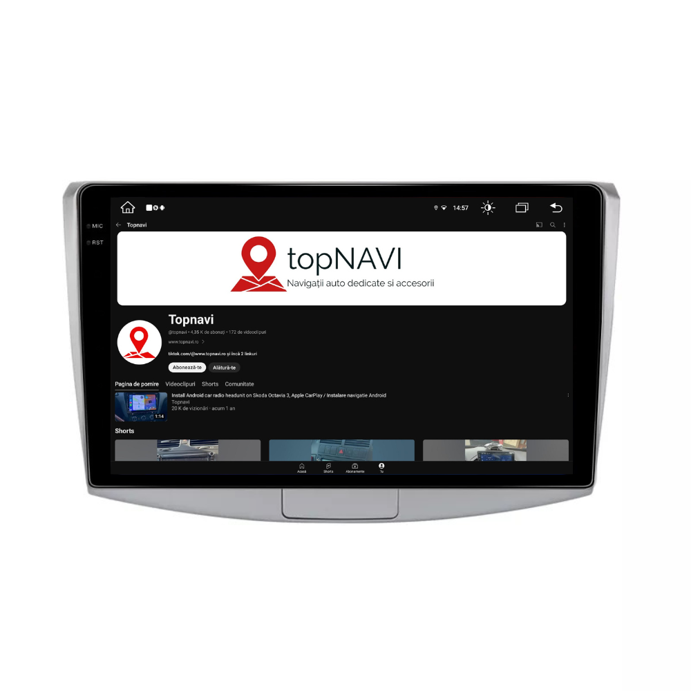 Navigatie Volkswagen Passat b6, Passat b7, Passat cc, Android 13,Ecran 2K, 4GB RAM 64GB, Octa Core, carplay /android auto [6]