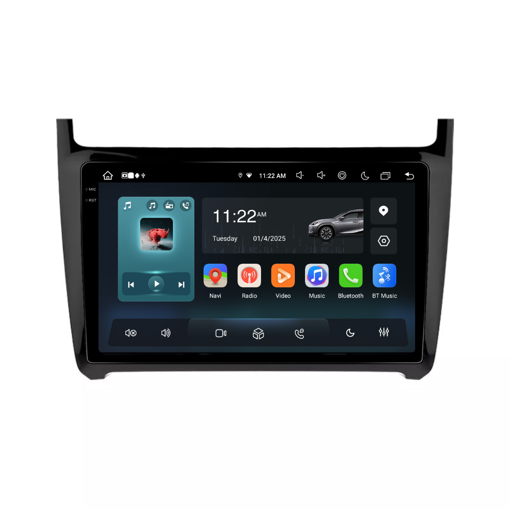Navigatie Volkswagen Polo (2009-2017), Android, Ecran 9 inch, 4GB RAM 64GB, 8-core [5]