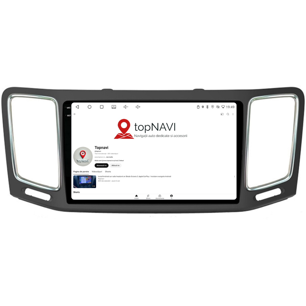 Navigatie Volkswagen Sharan (2012-2018), Android, Ecran 9 inch, 8GB RAM 256GB [7]