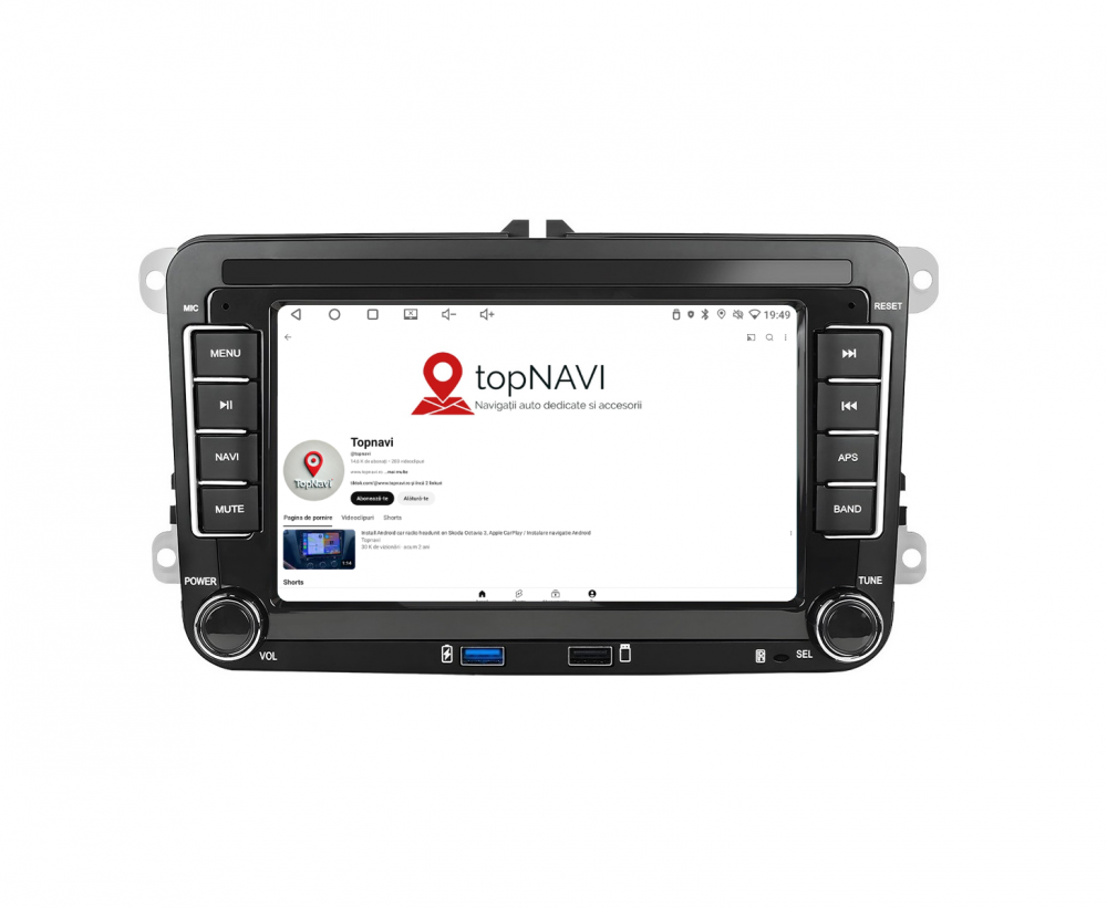 Navigatie Volkswagen, Skoda, Seat, Ecran 7 inch, 6GB RAM 128GB, 4-core [2]