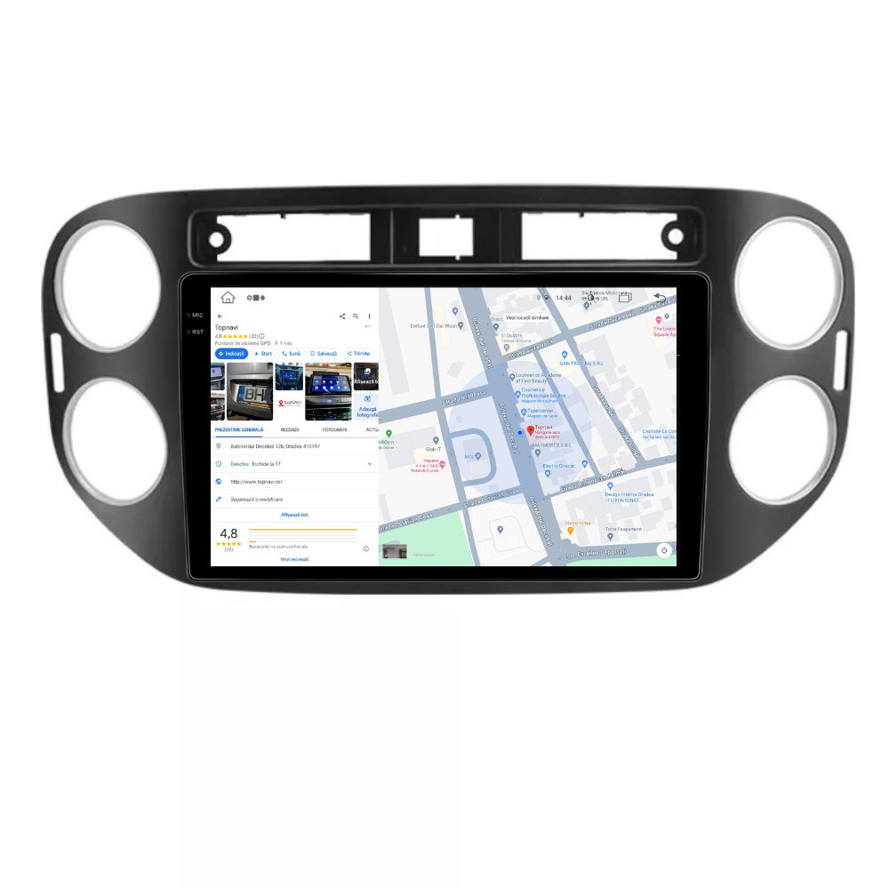 Navigatie Volkswagen Tiguan (2011-2016), Ecran 2K 9 inch, 8GB RAM 256GB, 8core [5]