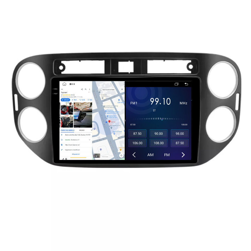 Navigatie Volkswagen Tiguan (2011-2016), Ecran 2K 9 inch, 8GB RAM 256GB, 8core [9]