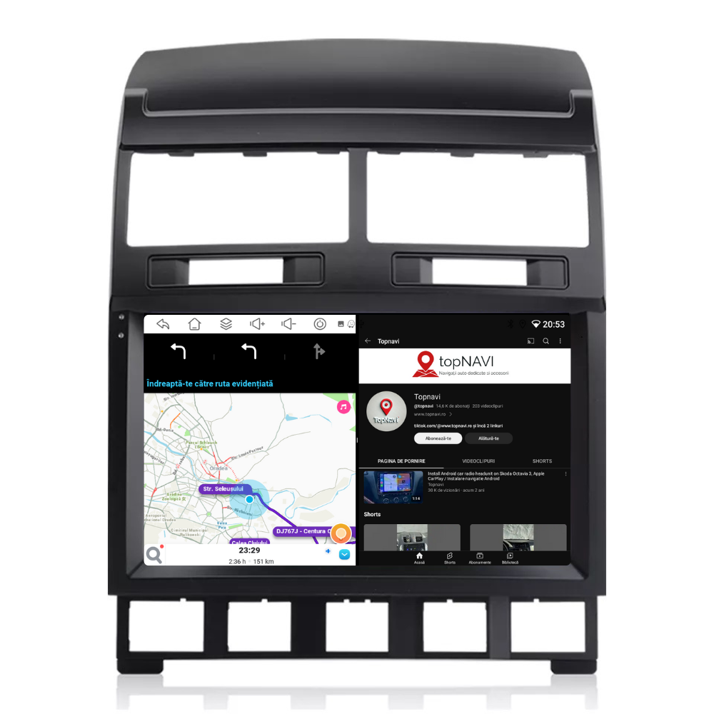Navigatie Volkswagen Touareg (2002-2010), Android, Ecran 9 inch, 6GB RAM 128GB [3]