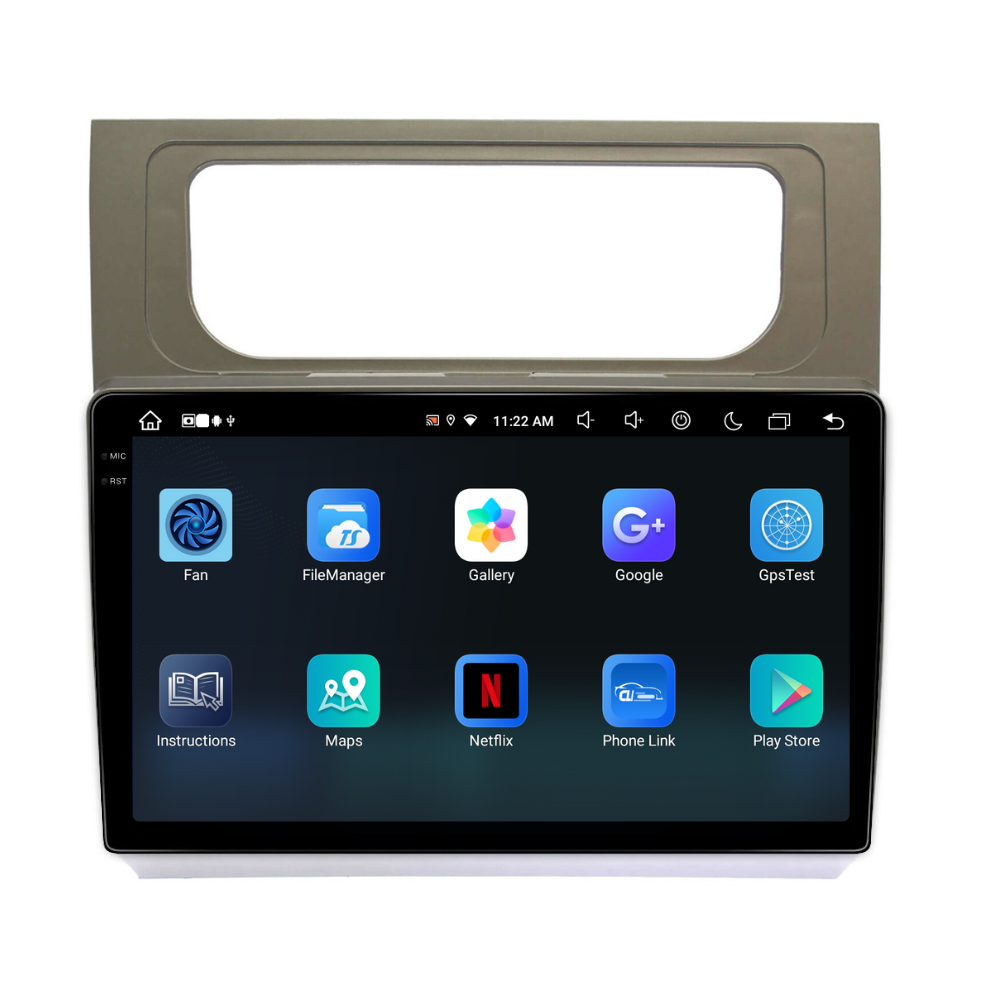 Navigatie Volkswagen Touran 2(2011-2015), Android, Ecran 10 inch, 8GB RAM 256GB [2]