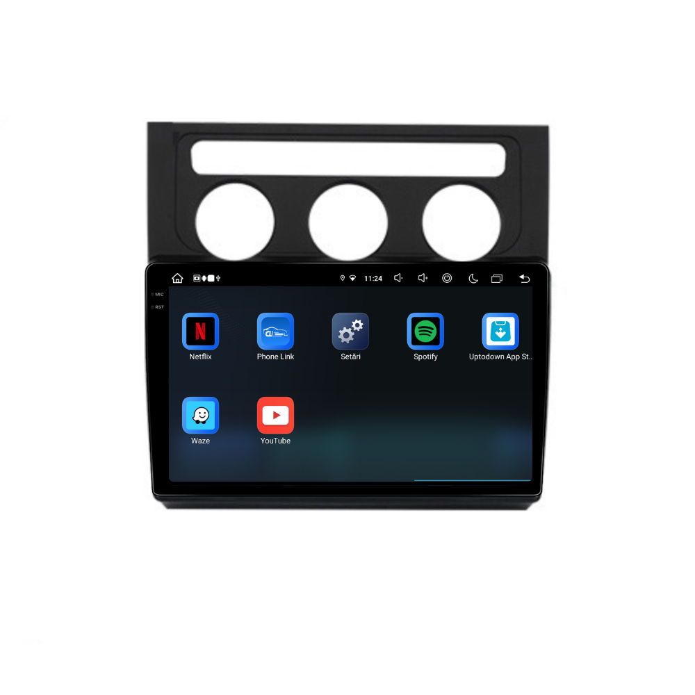 Navigatie Volkswagen Touran (2003-2010), Android, Ecran 10 inch, 8GB RAM 256GB [3]