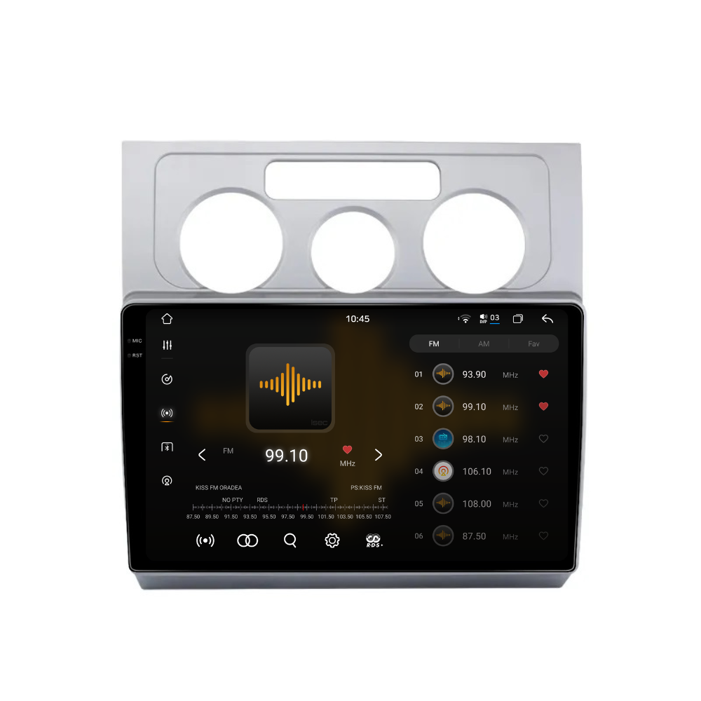 Navigatie Volkswagen Touran (2003-2010), Android, Ecran 10 inch 2K, 12GB RAM 256GB, 8-core [3]