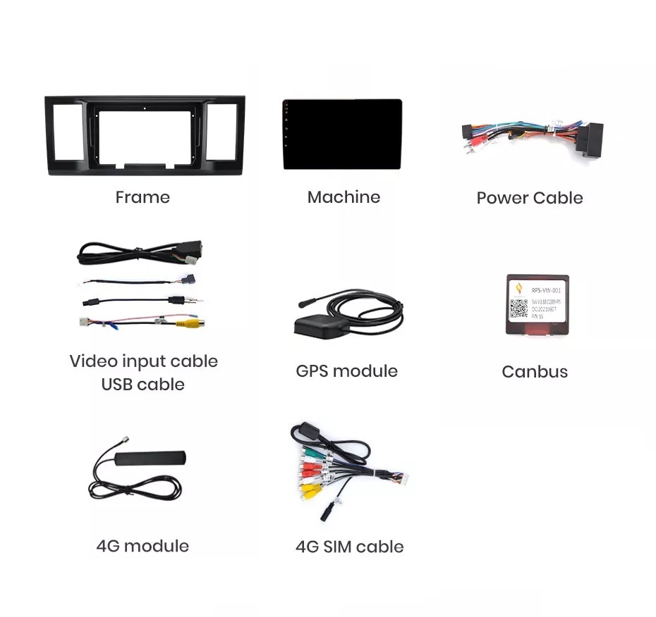Navigatie Volkswagen Transporter (2016-2020), Android, Ecran 2K, 8GB RAM 256GB, 8-core [7]