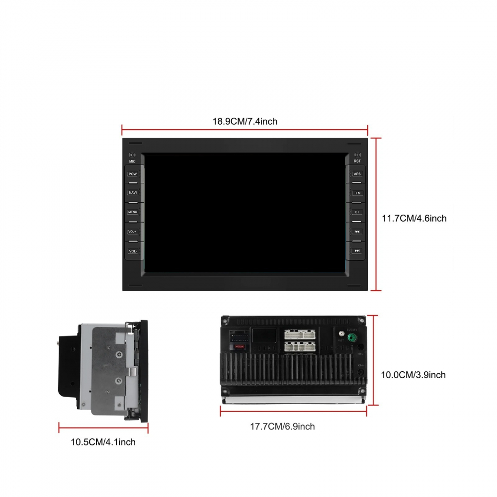 Navigatie VW Passat B5 (2000-2005), Android, Ecran 7 inch, 4GB RAM 64GB, 4core [5]
