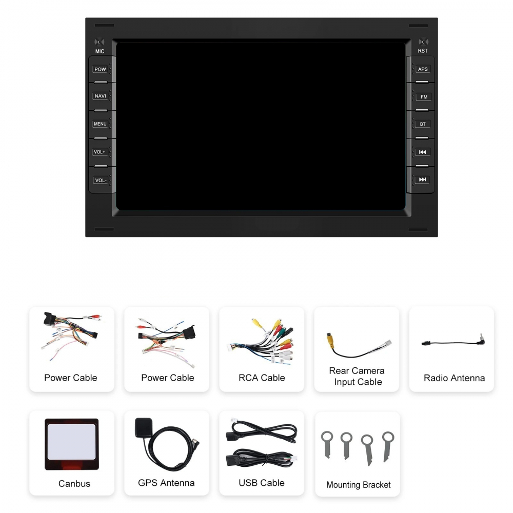 Navigatie VW Passat B5 (2000-2005), Android, Ecran 7 inch, 4GB RAM 64GB, 4core [6]