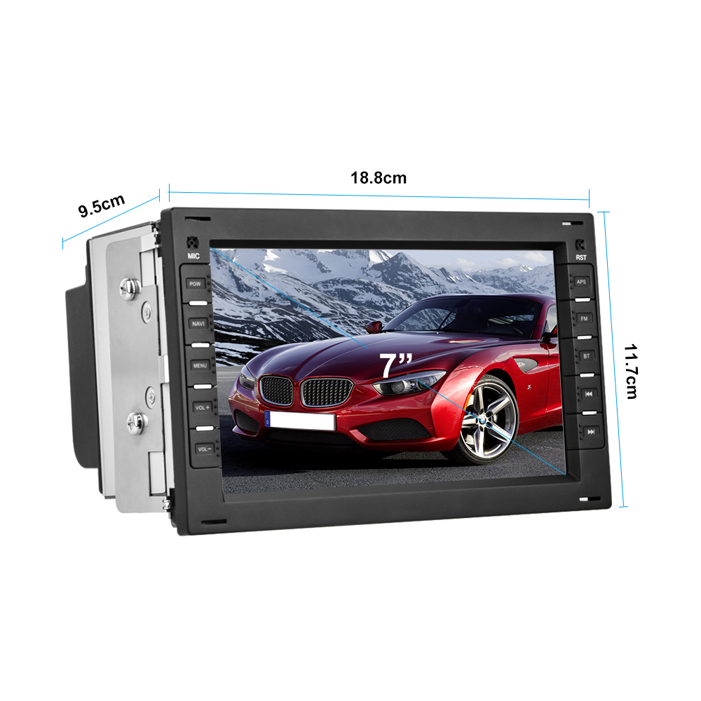 Navigatie vw golf 4, passat b5, sharan, transporter t5, bora, polo, android, 2GB 64GB [3]