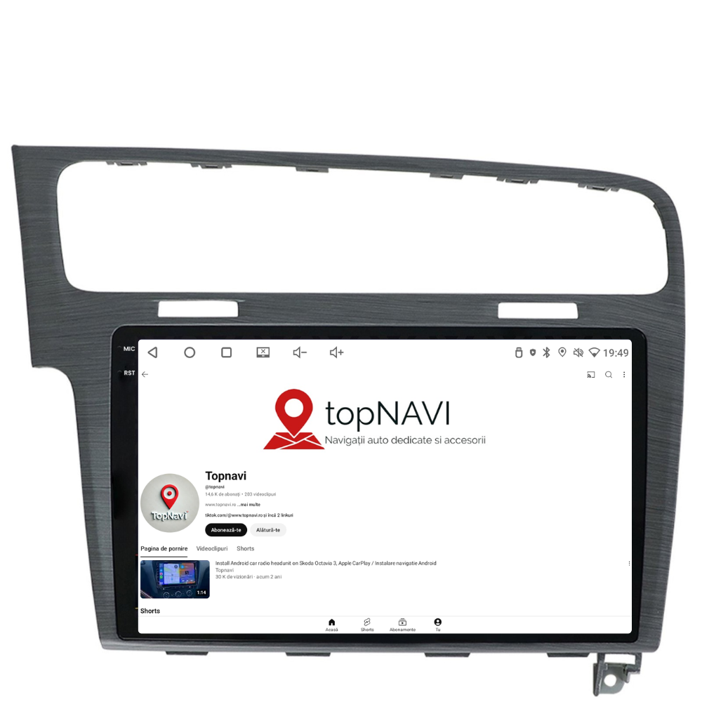 Navigatie VW Golf 7 (2012-2019), Android, Ecran 10 inch, 4GB RAM 64GB, 4-core [3]