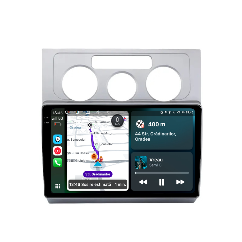 Navigatie VW Touran (2003-2010), Android, Ecran 10 inch, 6GB RAM 128GB [4]